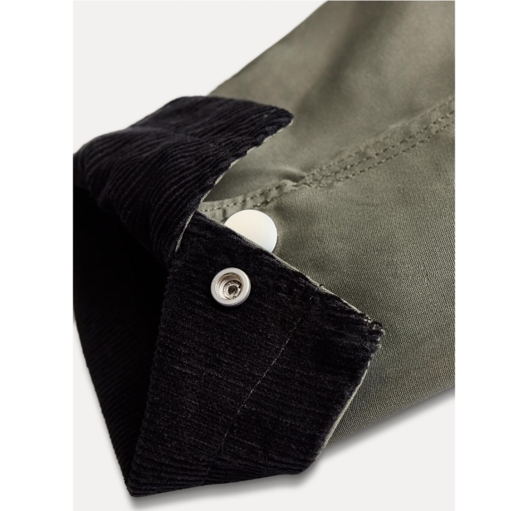 ZARA CONTRAST CUFFS JACKET ZW COLLECTION SIZE S - Picture 13 of 13
